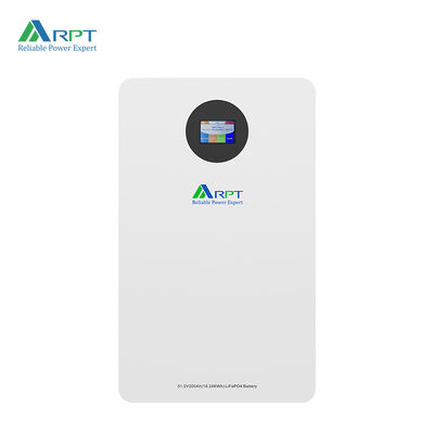Wall-Mounted Lithium-Ion Battery Energy Storage System (5kWh/10kWh) with Circular Display