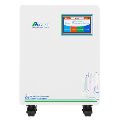 Giá tốt. Lưu trữ năng lượng gia đình LiFePO4 5.2 KWh và Tấm pin mặt trời 200W cho Quản lý năng lượng bền vững trực tuyến