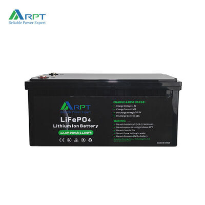 Goede prijs. 12.8V 400Ah LiFePO4 Loodzuur vervanging 8000 cycli Lithium Camper batterij online