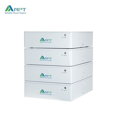 Un buen precio. Batería de almacenamiento de energía para el hogar modular y apilada 51.2V 100Ah/200Ah/300Ah/400Ah en línea