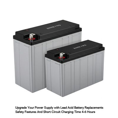 qualité Améliorez votre alimentation électrique avec des batteries au plomb et à l' acide Remplacement des batteries Fonctionnalités de sécurité et temps de charge de court-circuit 4-6 heures usine